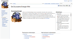 Desktop Screenshot of dewiki.nl